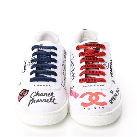 chanel pharrell sneakers|pharrell williams chanel shoes.